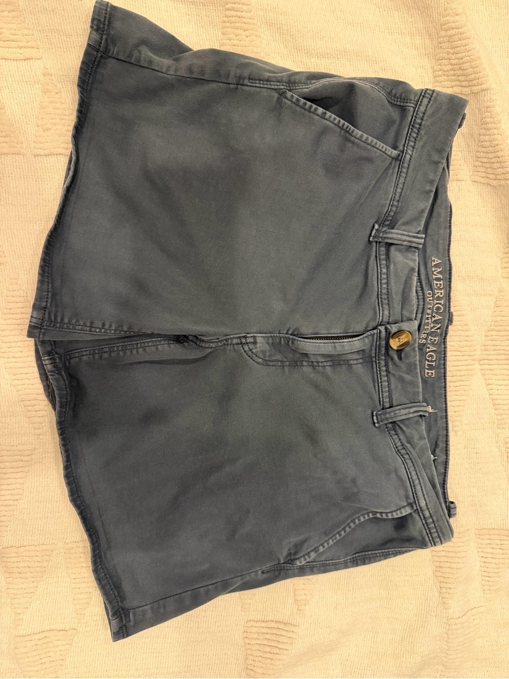 American Eagle Outfitters Women’s Gray Casual Jean Shorts